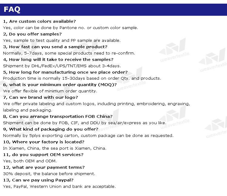 custom elastic band FAQ