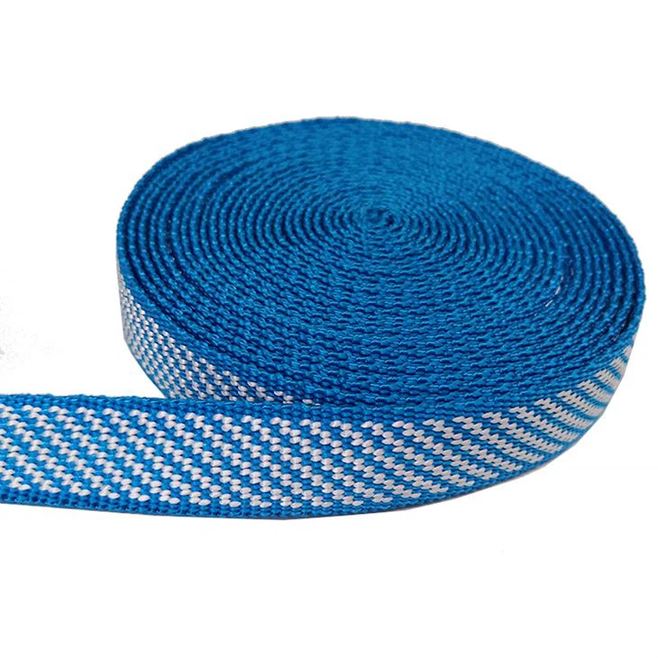 Fettuccia ibrida UHMWPE blu e bianca