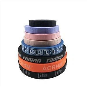 Fettuccia jacquard fettuccia con motivi colorati